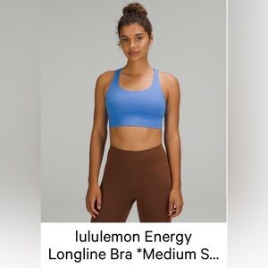 Lululemon Blue Nile Longline Energy Bra
